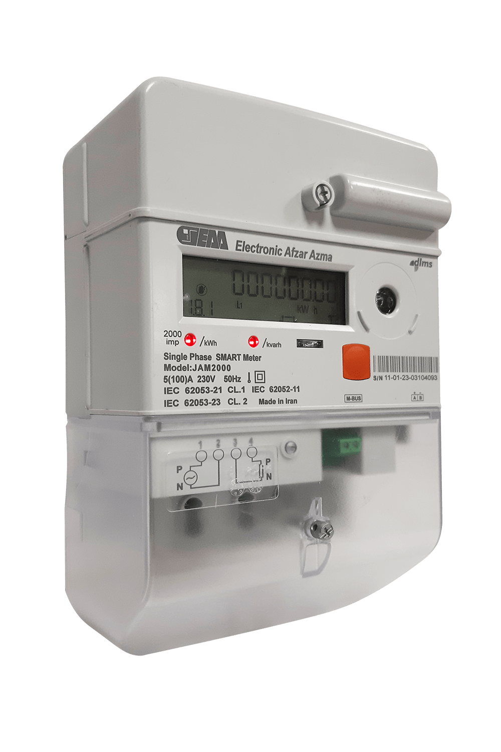 Single-Phase Smart Meter Model JAM2000